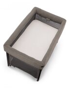 NUNA Patut pentru copii Paal Granite pliabil cu gentuta pentru transport si plasa de insecte greutate suportata 15 kg