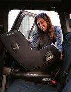 NUNA Scaun auto pentru copii PRUU Granite 40-105 cm testat ADAC si certificat R129 rotativ spatar reglabil tetiera ajustabila