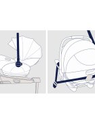 NUNA Scoica auto pentru copii ARRA flex Cedar i-Size spatar reglabil tetiera ajustabila nastere-87 cm certificata R129