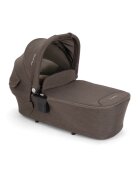 NUNA Set carucior compact Triv next 2 in 1 Chestnut reversibil roti cu suspensii suport reglabil pentru picioare greutate admisa 22 kg