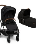 NUNA Set carucior compact TRIV next Caviar si Landou LYTL Caviar