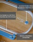 NUVITA Cutie mica pentru pranz Powder Blue 490 ml