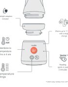 NUVITA Incalzitor portabil universal pentru biberoane Mix70 cu functii