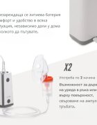 NUVITA Nebulizator portabil cu piston