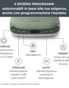 NUVITA Sterilizator 2 in 1 cu uscare SteriDry