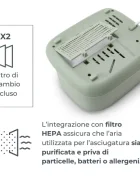 NUVITA Sterilizator 2 in 1 cu uscare SteriDry