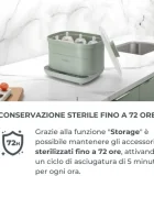 NUVITA Sterilizator 2 in 1 cu uscare SteriDry