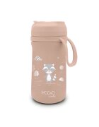 NUVITA Termos din otel inoxidabil English Rose 350 ml cu cioc retractabil din silicon