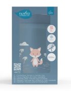 NUVITA Termos din otel inoxidabil Powder Blue pentru alimente lichide si solide 500 ml
