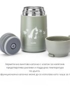 NUVITA Termos din otel inoxidabil Sage Green 620 ml