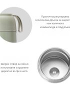 NUVITA Termos din otel inoxidabil Sage Green 620 ml