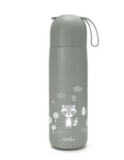 NUVITA Termos din otel inoxidabil Sage Green cu 2 recipiente interne 400 ml