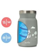 NUVITA Termos din otel inoxidabil Sage Green pentru alimente lichide si solide 500 ml
