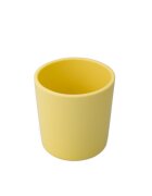 Oaki Pahar din silicon pentru copii 180ml galben pal