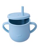 Oaki Set diversificare complet pentru copii din silicon Bleu