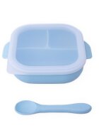 Oaki Set diversificare complet pentru copii din silicon Bleu