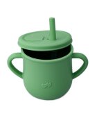 Oaki Set diversificare complet pentru copii din silicon Verde pal
