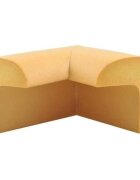 OEM Set 2 aparatori moi pentru colturi Maro deschis