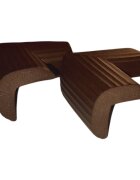 OEM Set 2 aparatori moi pentru colturi Maro inchis