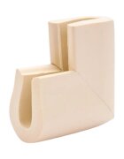 OEM Set 4 protectii colturi in forma de U 3.5 x 0.7 x 6 cm Bej