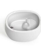 OKBaby Cada de baie multifunctionala pentru copii Unica Bath forma ergonomica cu Termometru incorporat manere de transport si dop cu cheie de siguranta pentru golire rapida