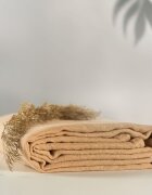 ONINO Muselina multifunctionala din bumbac organic 120x120 cm Hug.me Oatmeal beige