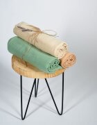 ONINO Muselina multifunctionala din bumbac organic 120x120 cm Hug.me Serene green