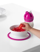 OXO tot Castron cu fixare prin suctiune roz