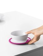 OXO tot Castron cu fixare prin suctiune roz