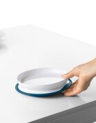 OXO tot Farfurie cu fixare prin suctiune navy