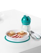 OXO tot Farfurie cu fixare prin suctiune teal