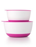 OXO tot Set 2 boluri alimentare cu capac roz 200360 ml