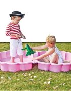 Paradiso Toys Cutie de nisip Scoica dubla Roz