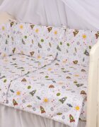 Paturica fermecata Aparatoare patut model rachete 33x180 cm