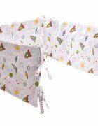Paturica fermecata Aparatoare patut model rachete 33x180 cm