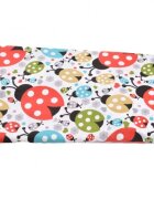 Paturica fermecata Cearsaf patut 120x60 cm bumbac model buburuze