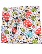 Paturica fermecata Cearsaf patut 120x60 cm bumbac model buburuze