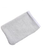 Paturica fermecata Manusa de baie frotir bumbac 21x12 cm gri