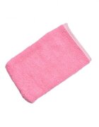 Paturica fermecata Manusa de baie frotir bumbac 21x12 cm roz