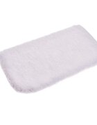 Paturica fermecata Manusa pentru baie frotir bumbac 12x21 cm alb