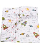 Paturica fermecata Set 2 cearsafuri patut 120x60 cm bumbac albrachete
