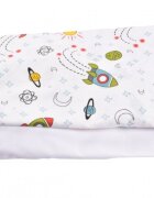 Paturica fermecata Set 2 cearsafuri patut 120x60 cm bumbac albrachete
