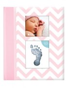 PEARHEAD Caietul bebelusului cu amprenta cerneala pink