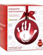 PEARHEAD Glob de Craciun cu amprenta bebe