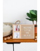 PEARHEAD Rama foto cu amprenta si litere pentru personalizare
