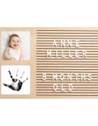 PEARHEAD Rama foto cu amprenta si litere pentru personalizare