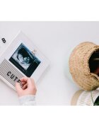 PEARHEAD Rama foto ecografie cu litere pentru personalizare