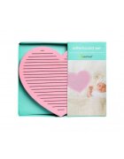 PEARHEAD Tabla decorativa inimioara cu litere pentru personalizare
