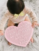PEARHEAD Tabla decorativa inimioara cu litere pentru personalizare