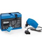 PEG-PEREGO ATV electric pentru copii Peg Perego Polaris Outlaw 330 W 12V Negru rosu tractiune pe doua roti schimbator de viteza lumini led suport pentru picioare sarcina maxima 40 kg